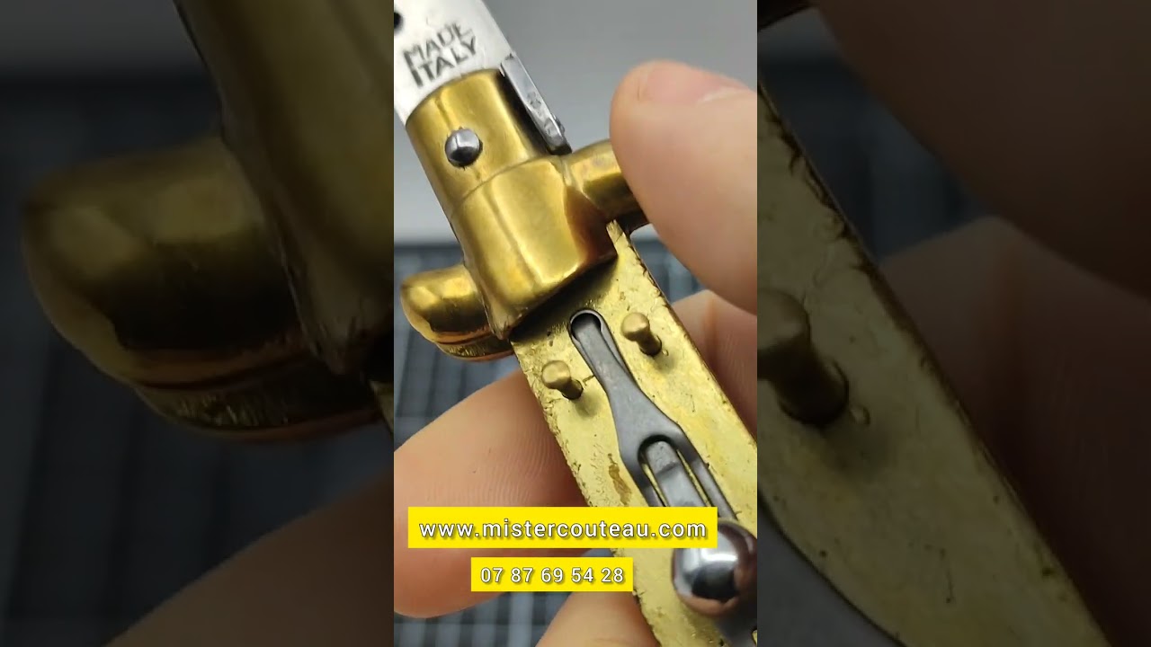 🛠️ Gardez votre Stiletto au TOP ! Le Guide Ultime d'entretien pour Couteau Automatique Italien