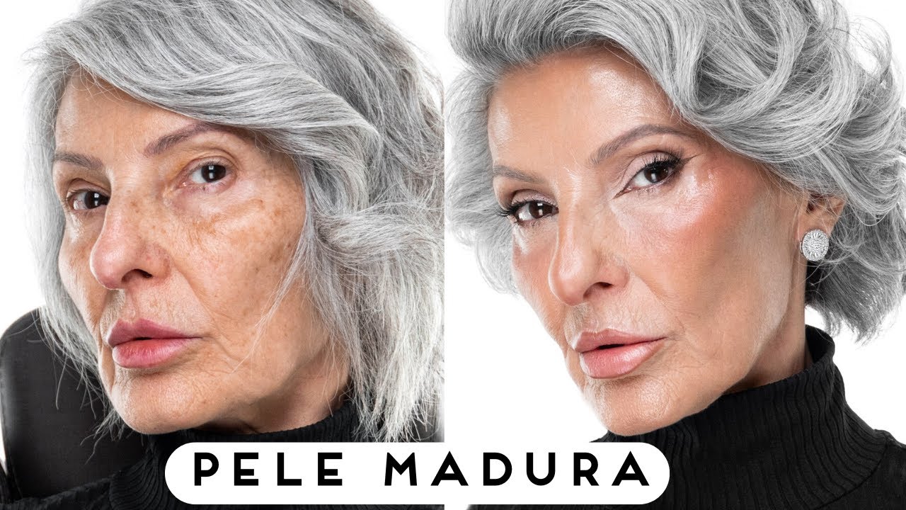 [TUTORIAL DETALHADO] PELE MADURA: Levantar o olhar e maquiagem sem marcar