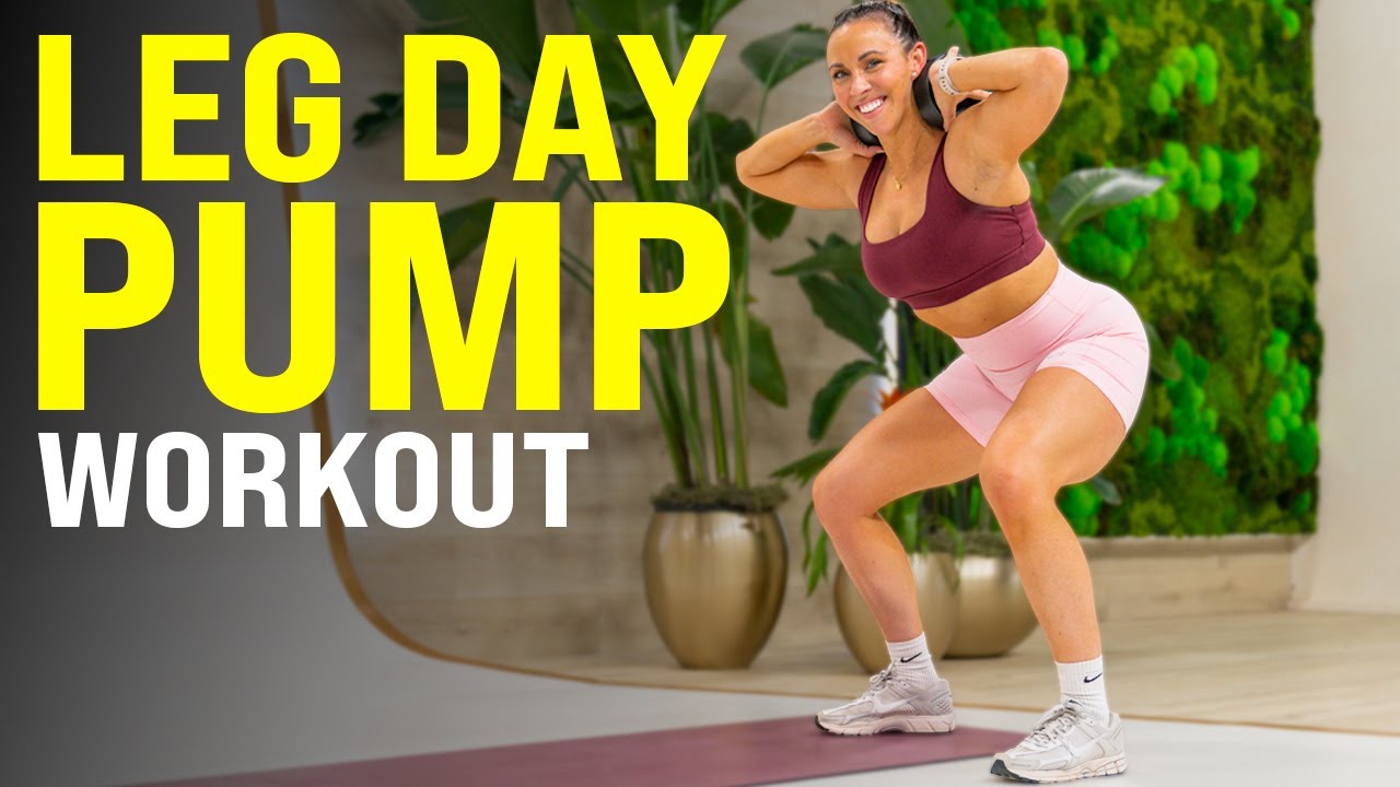 Quad and Glutes Low Impact Strength Session! Low-Impact, Dumbbell-Only Workout!