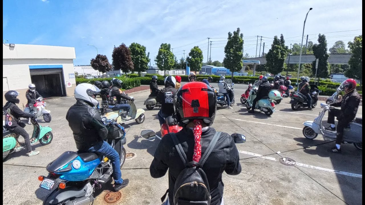 4th of July Meant to Offend Seattle scooter ride