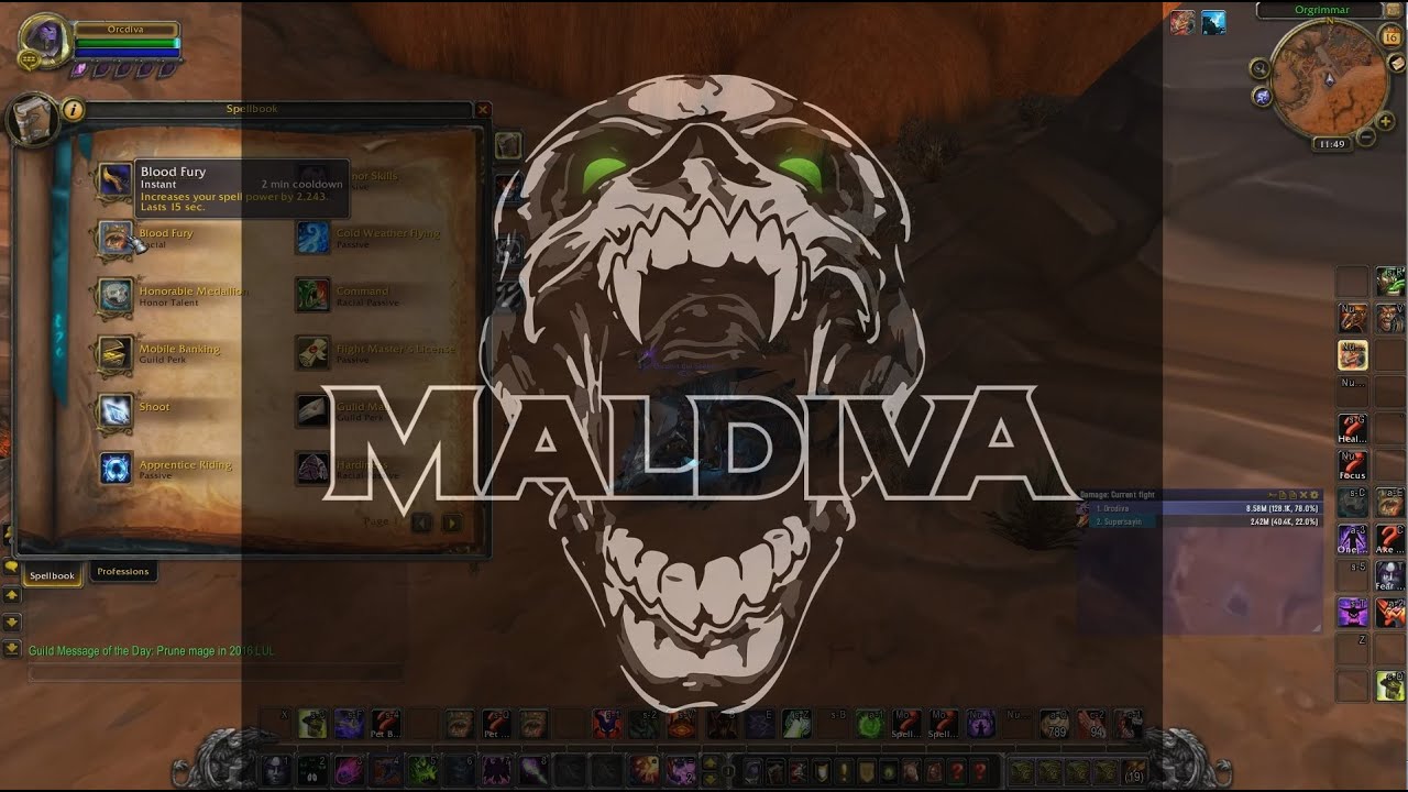 The Best Horde Race For Warlock In Legion