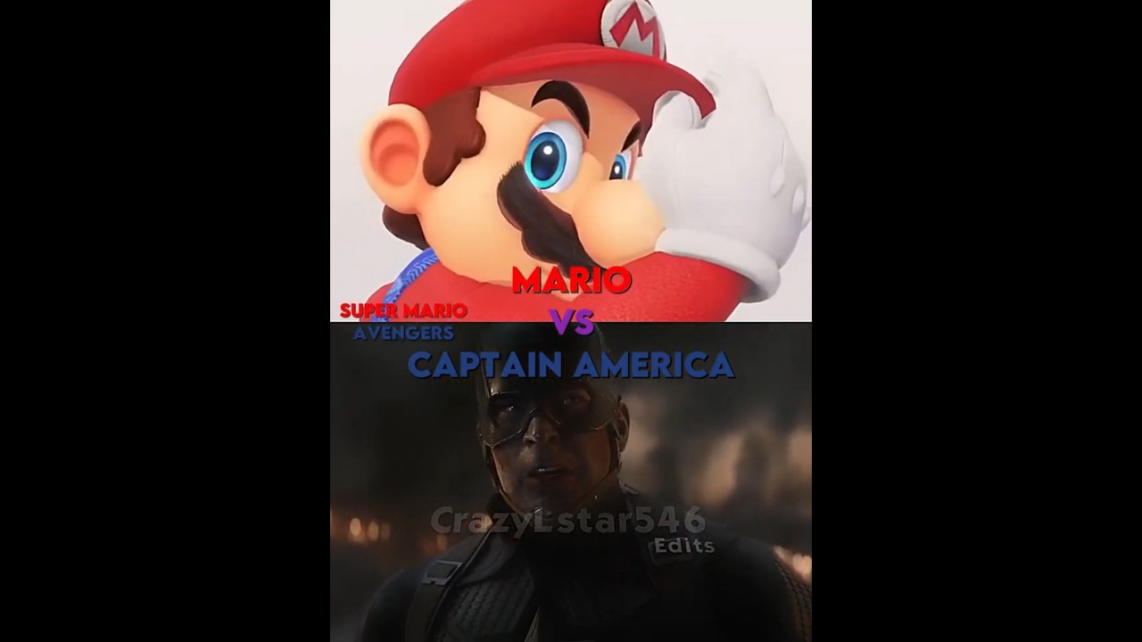 Mario VS Captain America