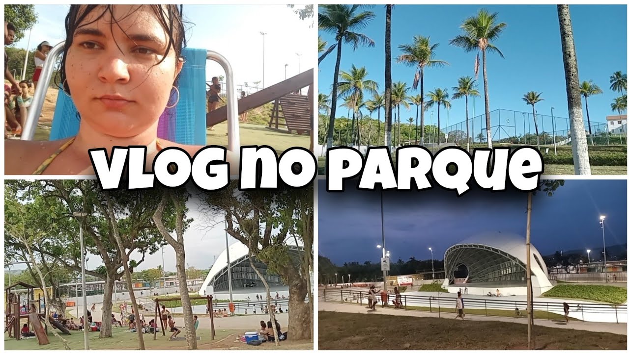 VLOG: FOMOS NO PARQUE 🌳😍VOLTEI DE NOITE MINHA EXPERIÊNCIA ❤️.Larissa Reall 