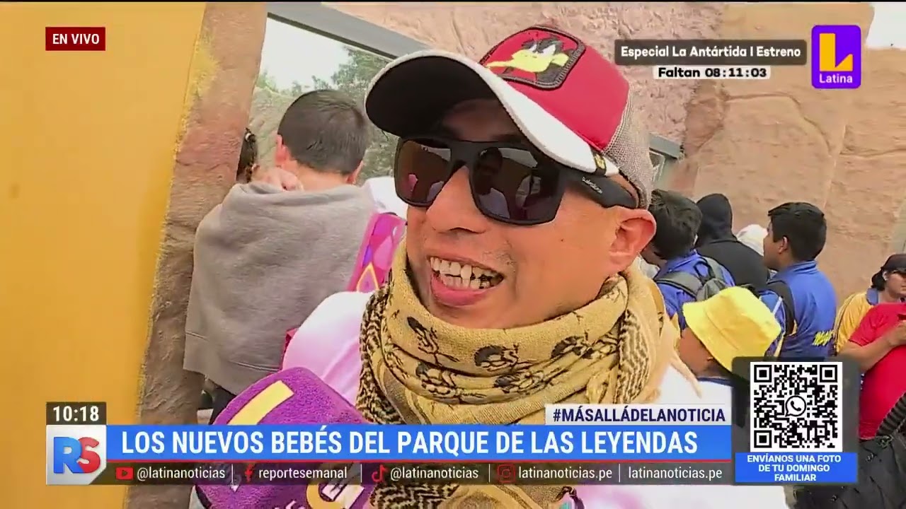 Conoce a los animales bebés del Parque de las Leyendas