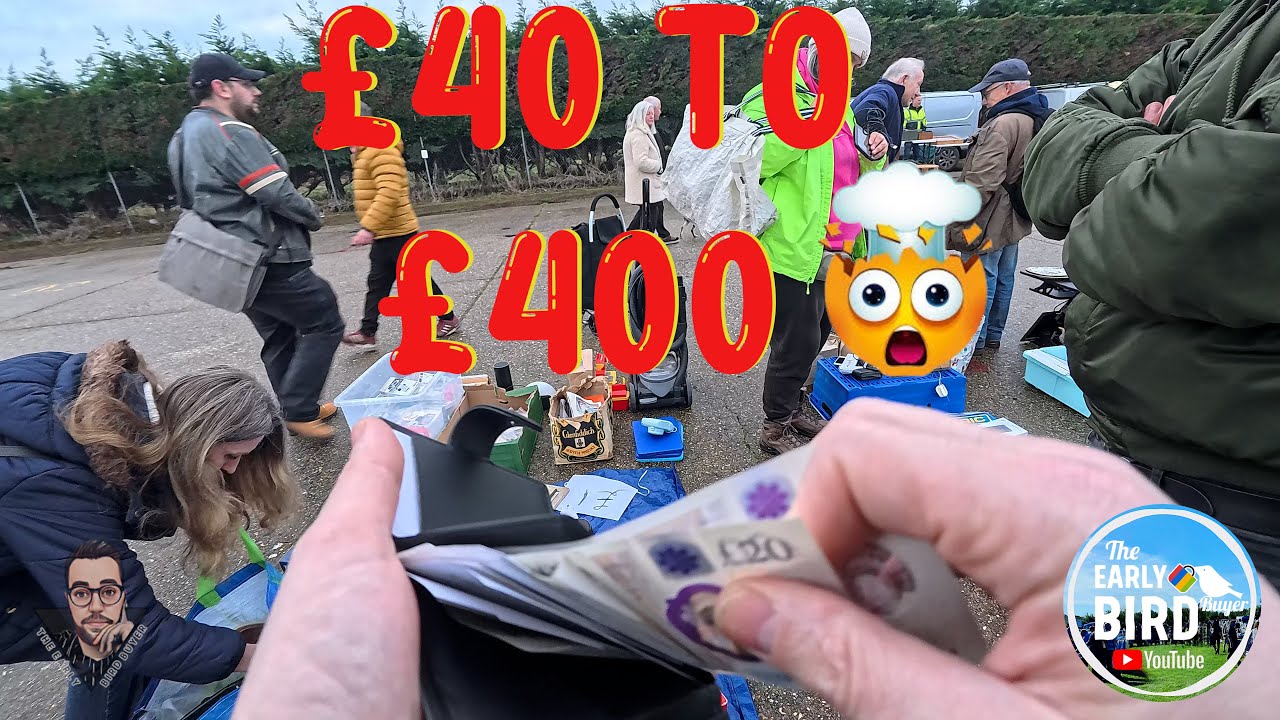 These Deals BLOW My Mind. Carboot Hunting. POV