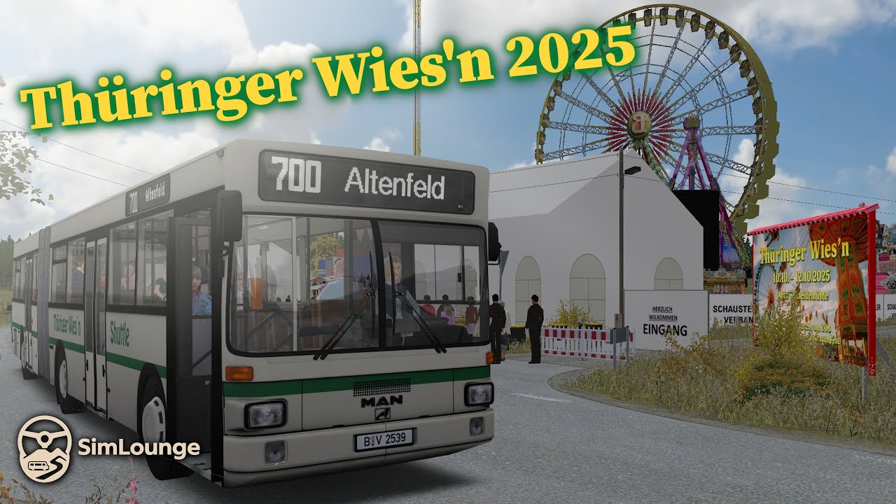 OMSI 2 | Sonderfahrt zum Volksfest – Shuttle mit dem MAN SG 292