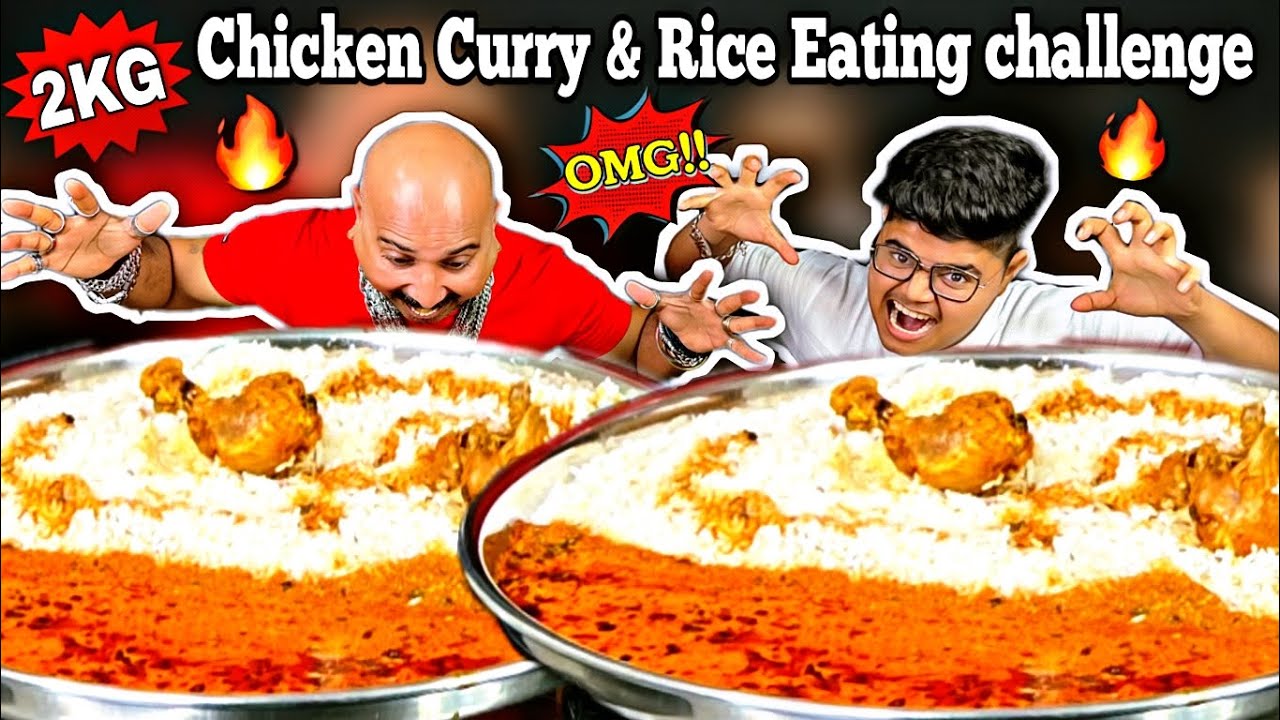 2KG Chicken Curry & Rice Eating l Eating Competetion l Ft. @Kanda Lovers l Ulhas Kamathe l CLP