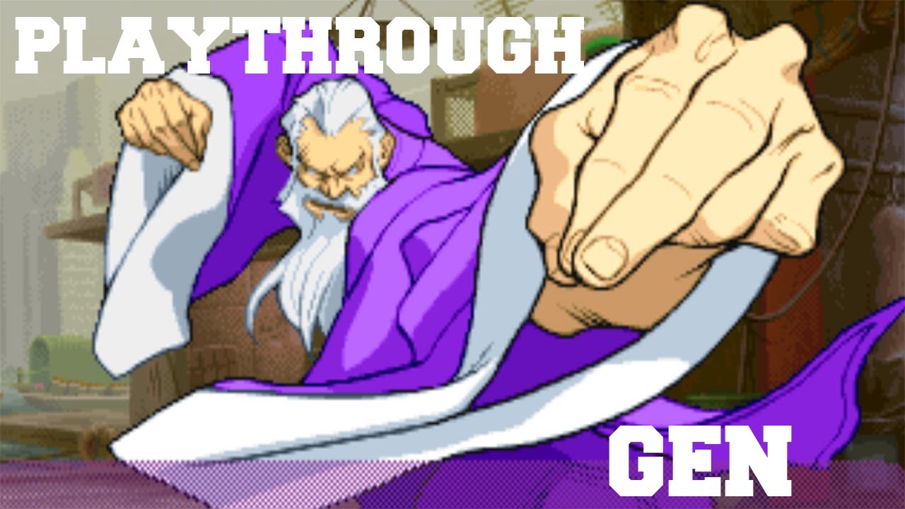 Street Fighter Alpha 3: Gen Playthrough