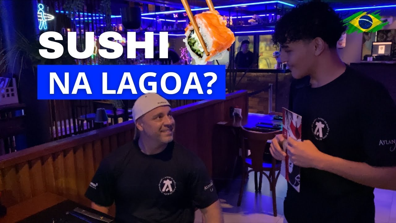 Comemos sushi top até passar mal - Casa do Sushi Lagoa da Conceição, FLORIPA
