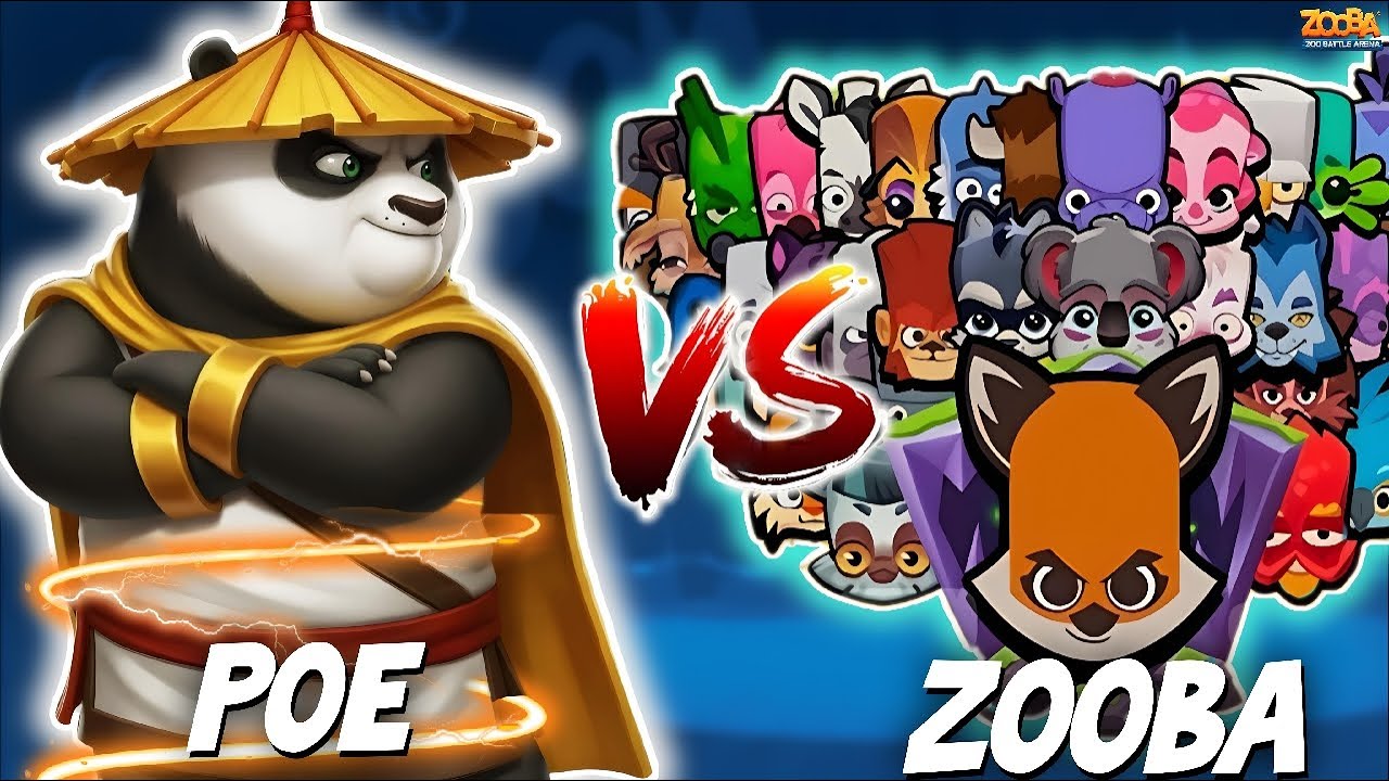 Po v.s ALL CHARACTERS Zooba CHALLENGE | Can HE DEFEAT Them? | TheOne Gaming | Zooba Live Gameplay |