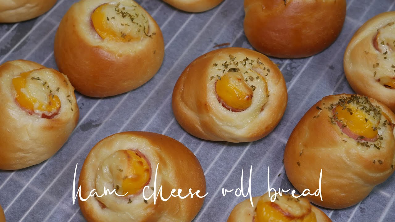 정말 맛있는 햄치즈롤빵 만들기 ham cheese roll bread : 베이킹 하레 HARE
