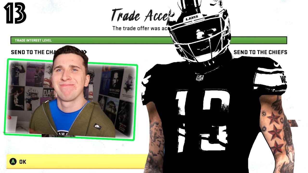 A trade I never expected to be accepted, my team is stacked! Lions Franchise #13
