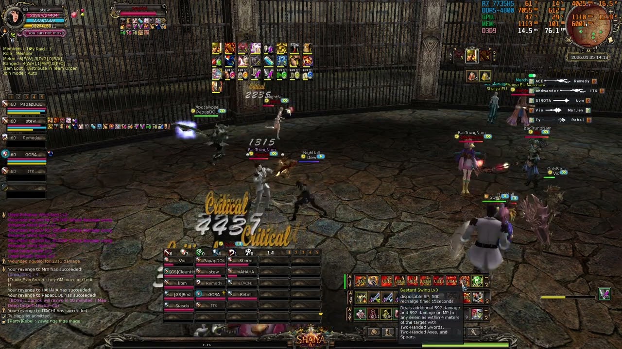 Shaiya EU Jail Map PVP Event