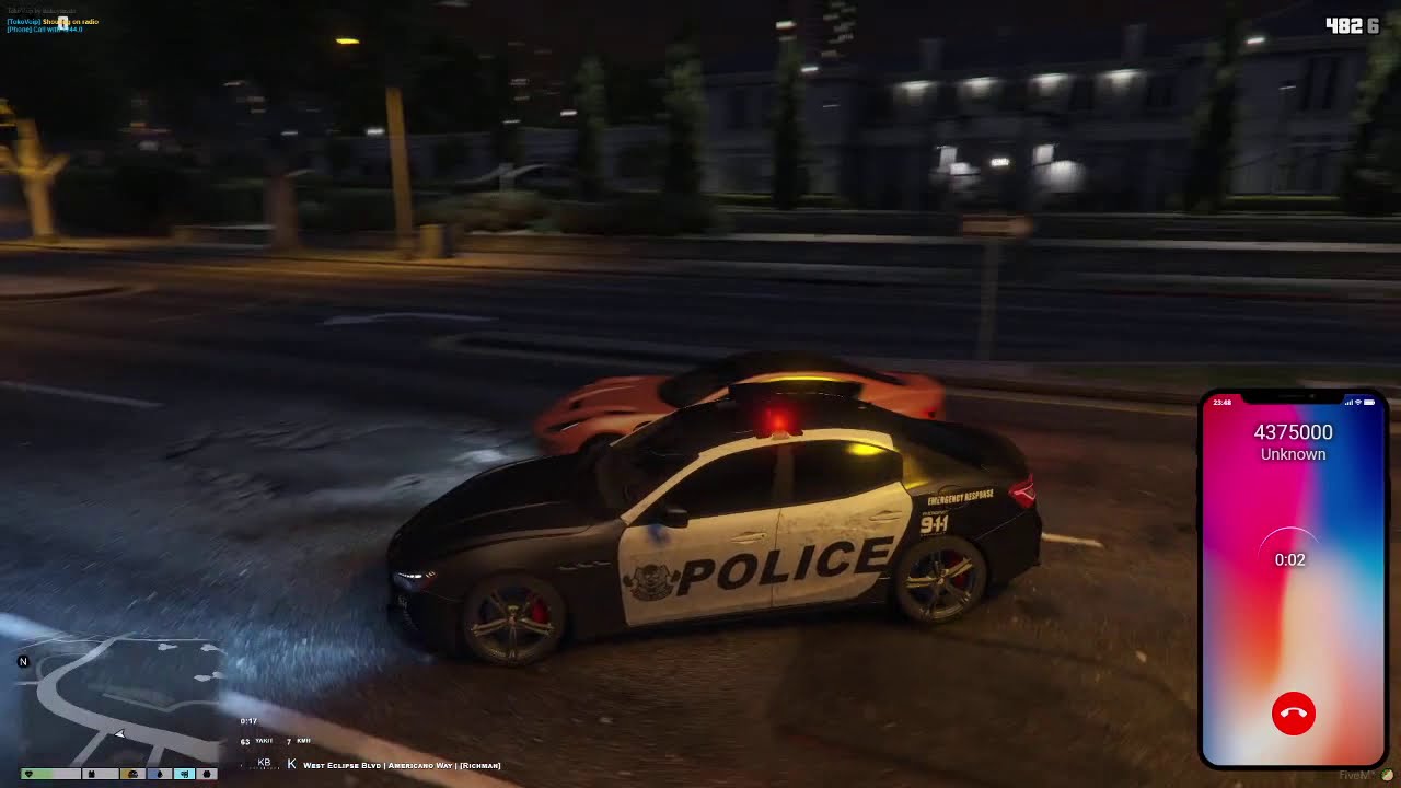 TUGAY GÖK GTA5 SİNSİCE  POLİS ARABASINI KAÇIRIYOR
