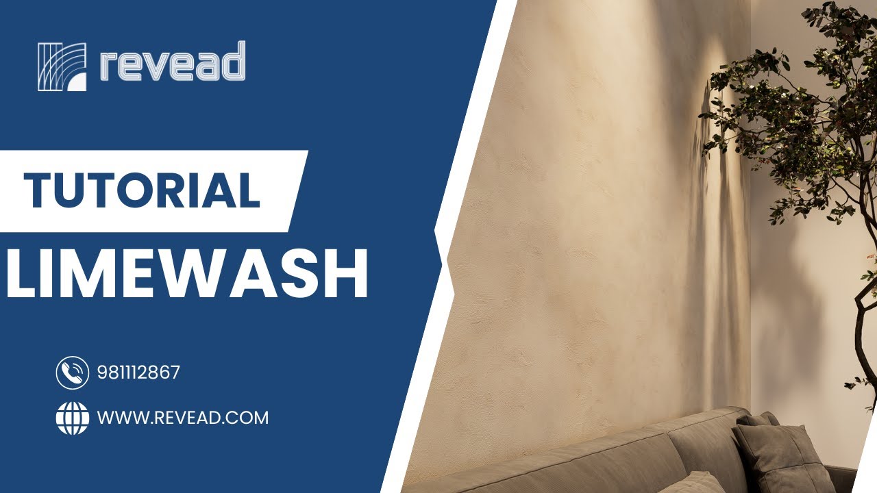 Tutorial Limewash REVEAD | Aplicación, efectos y recomendaciones técnicas