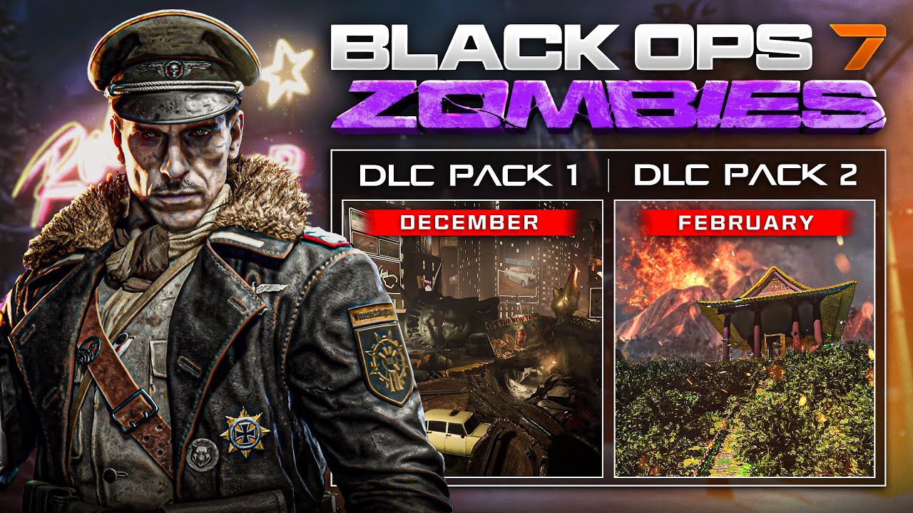 НОВЫЕ УТЕЧКИ DLC Black Ops 7 Zombies: изменение настроек карты DLC 1 и карта вулкана подтверждены!?