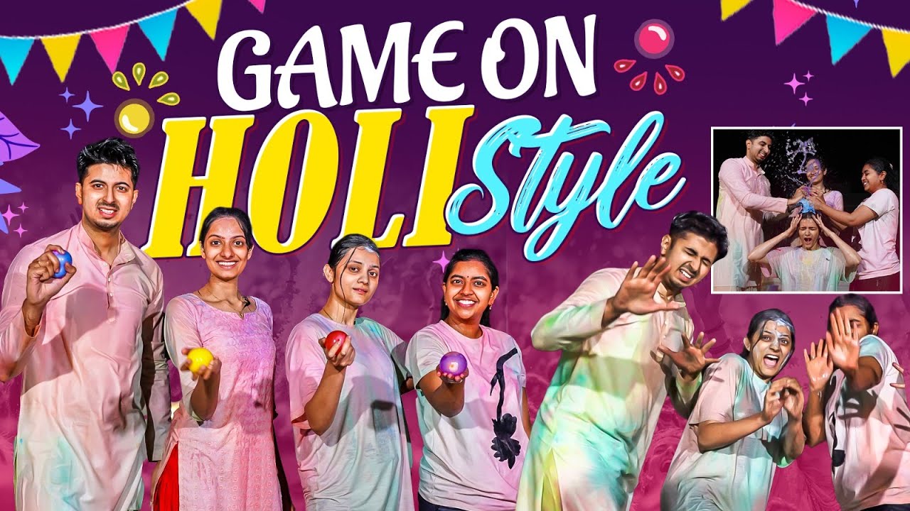 Our Home Turned into a Holi PLAYZONE!!
