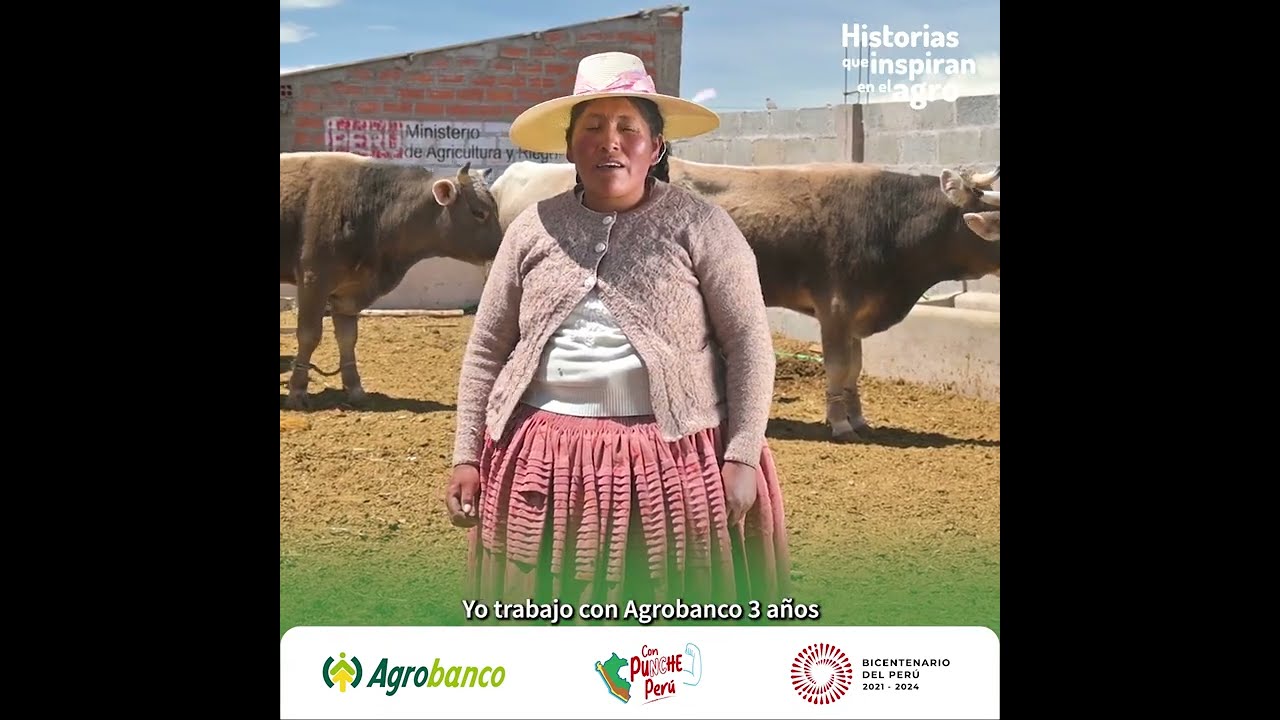 Historias que inspiran en el agro | pequeña productora ganadera de Collao (Puno)