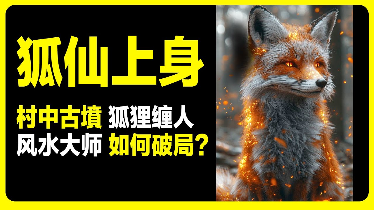 村中古墳現狐仙，村民多人被上身附體，高人通過風水格局破解難題。