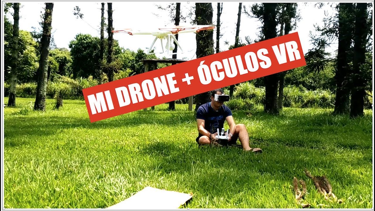 Mi Drone + FPV + GLASSES VR + APP2VR