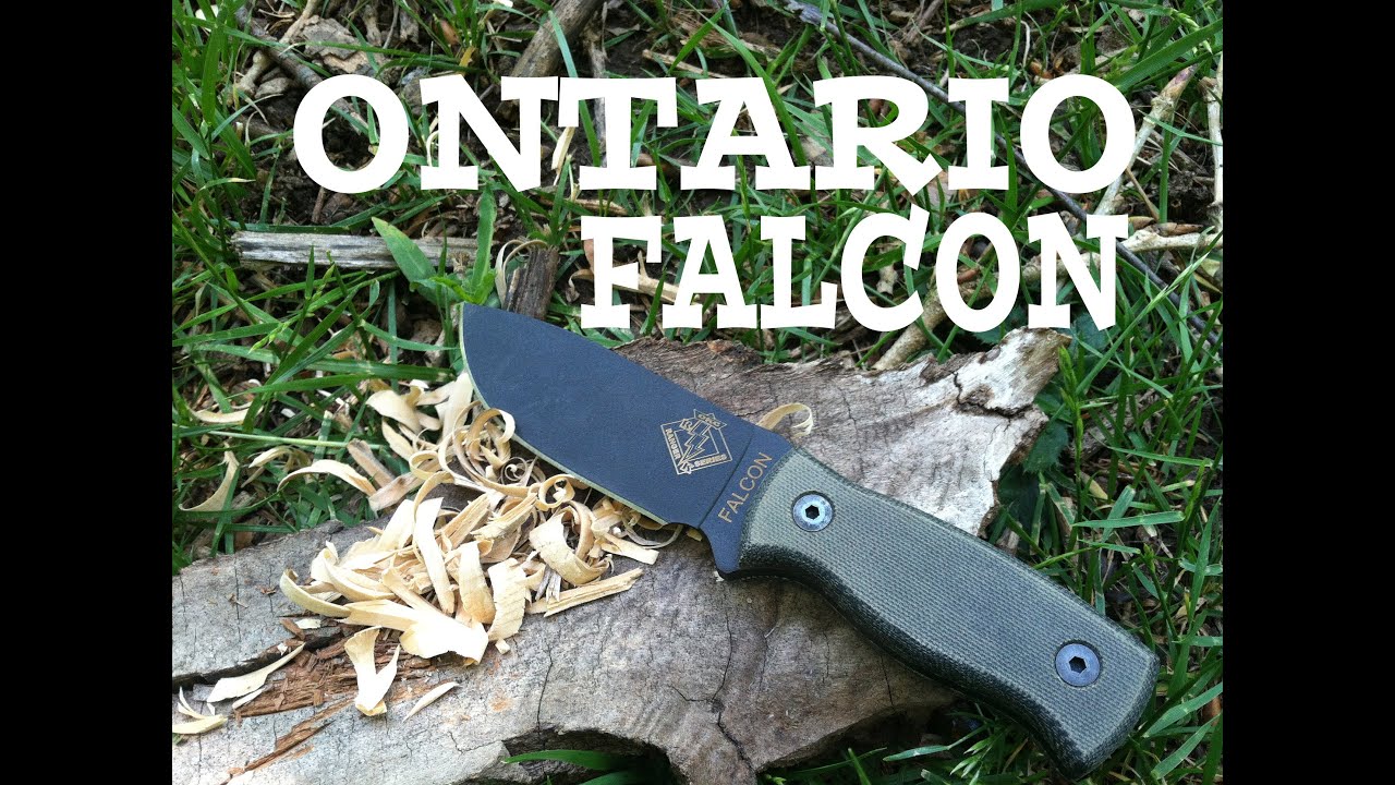 Ontario Falcon Field Test & Knife Review