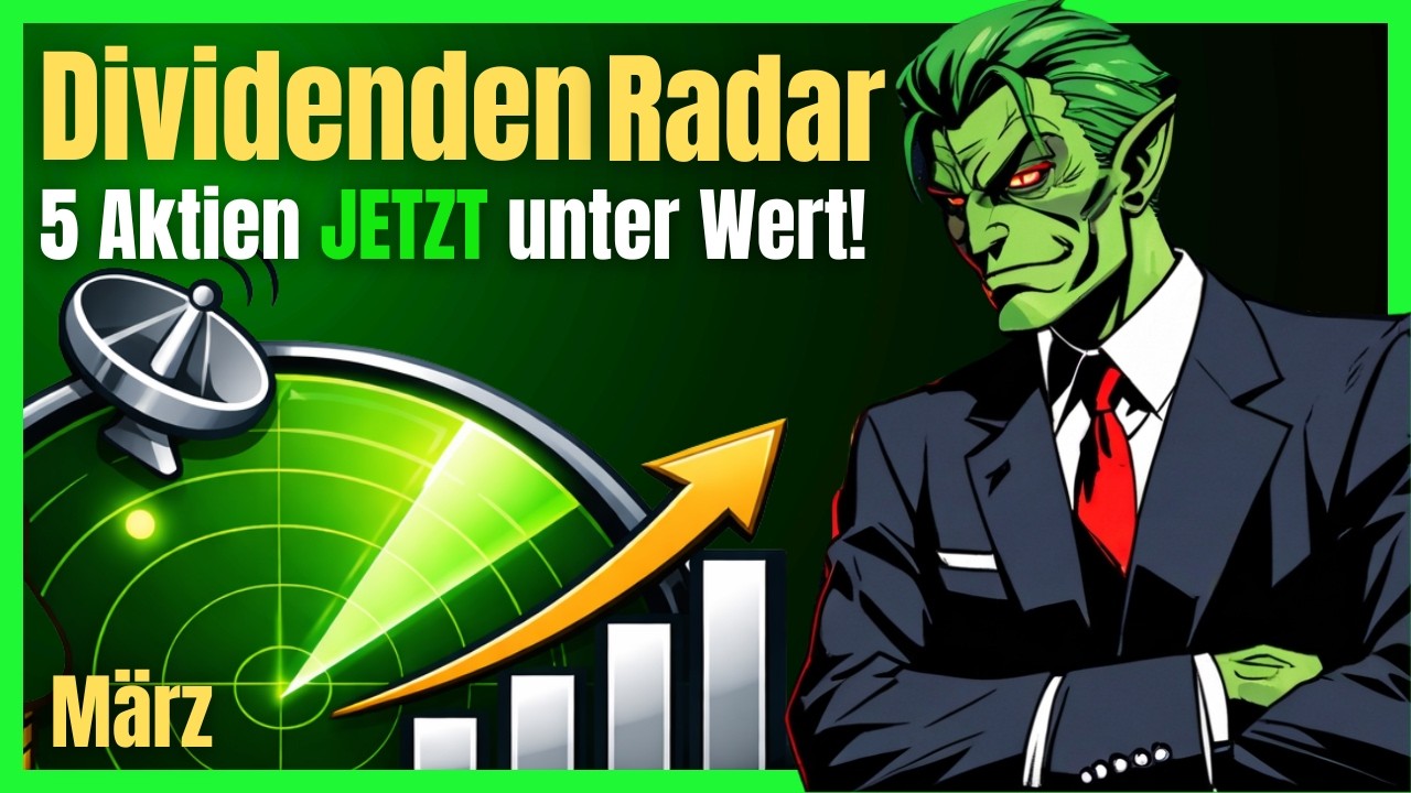 Diese 5 Aktien wirken gerade fast zu günstig | Dividenden-Radar