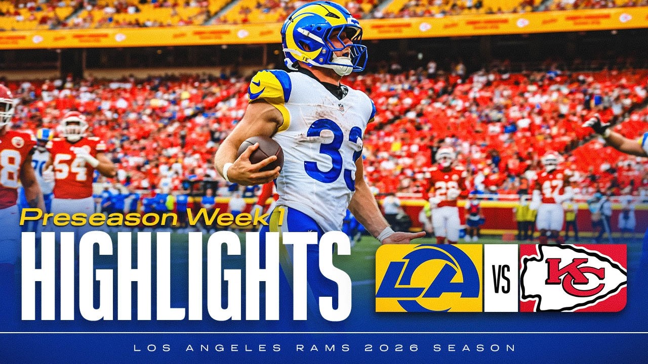 Rams Best Plays In Preseason Win Over Chiefs: Dean Connors Touchdowns, Desjuan Johnson's Sack + More