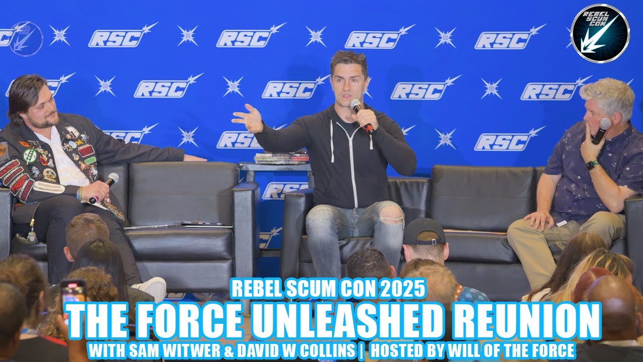 The Force Unleashed Reunion with Sam Witwer & David W Collins - A @RebelScumCon 2025 Panel