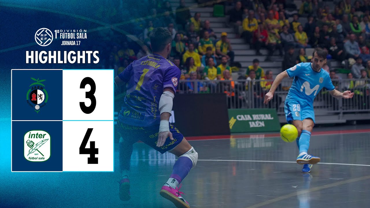 Resumen J17 | Jaén Paraíso Interior FS vs Movistar Inter FS