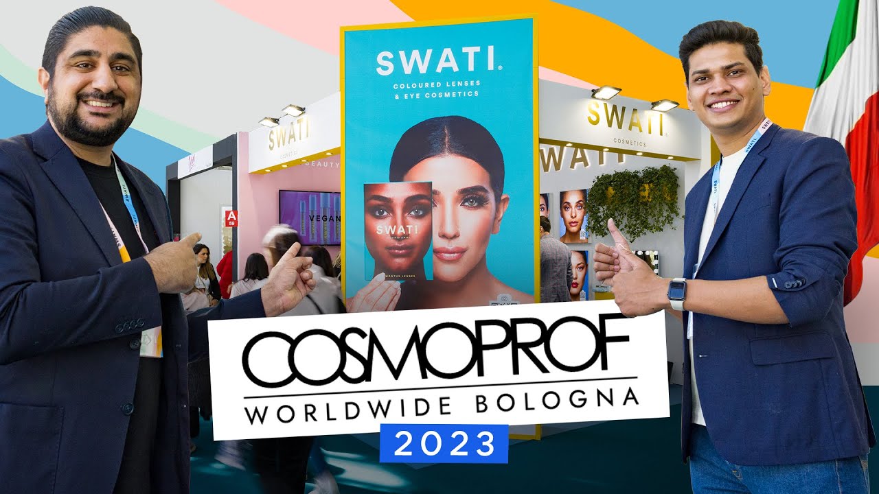 SWATI Cosmetics at COSMOPROF Bologna, Italy 2023