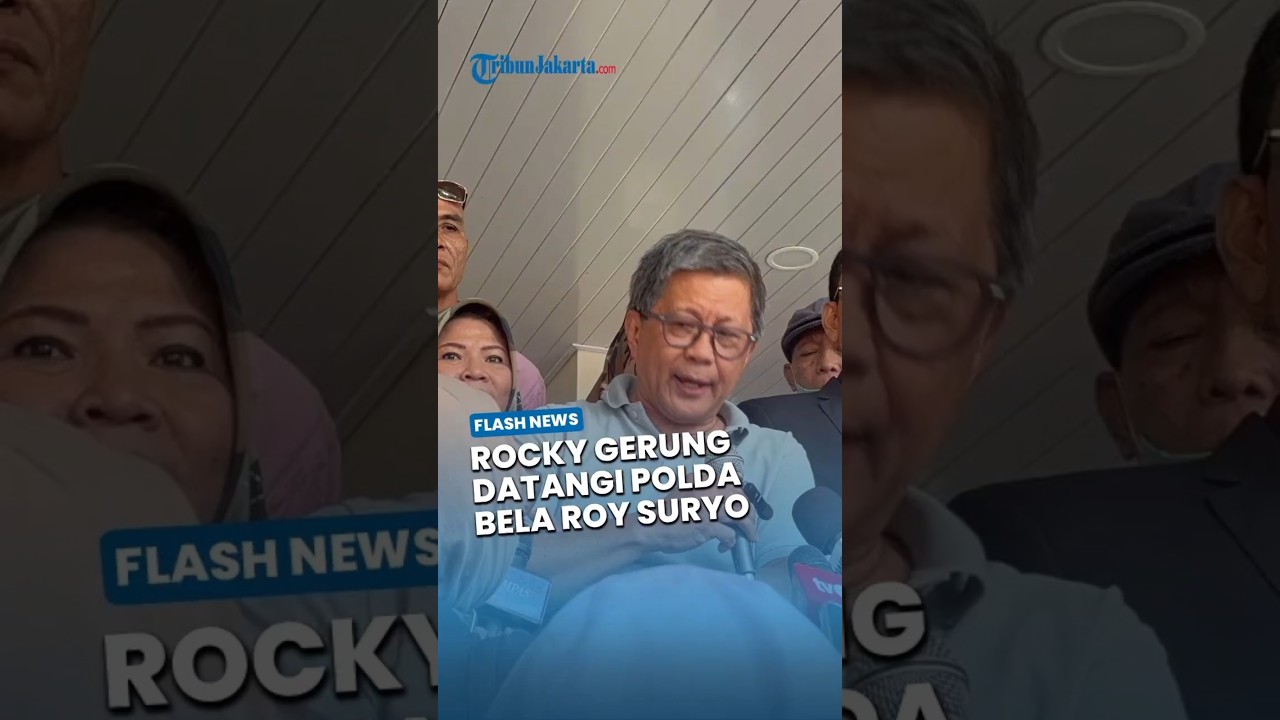 Jadi Ahli Meringankan, Rocky Gerung Bela Roy Suryo Cs di Kasus Ijazah Jokowi
