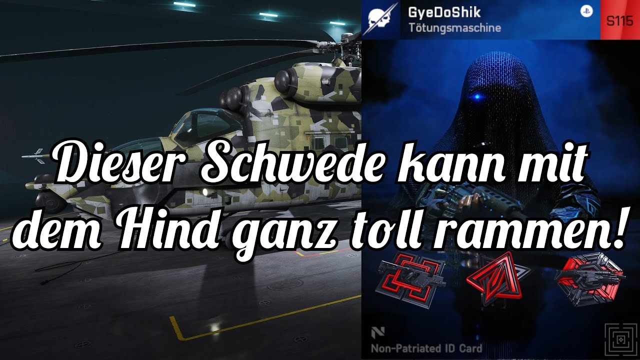 Ein Vollidiot in Battlefield kann ganz toll rammen!