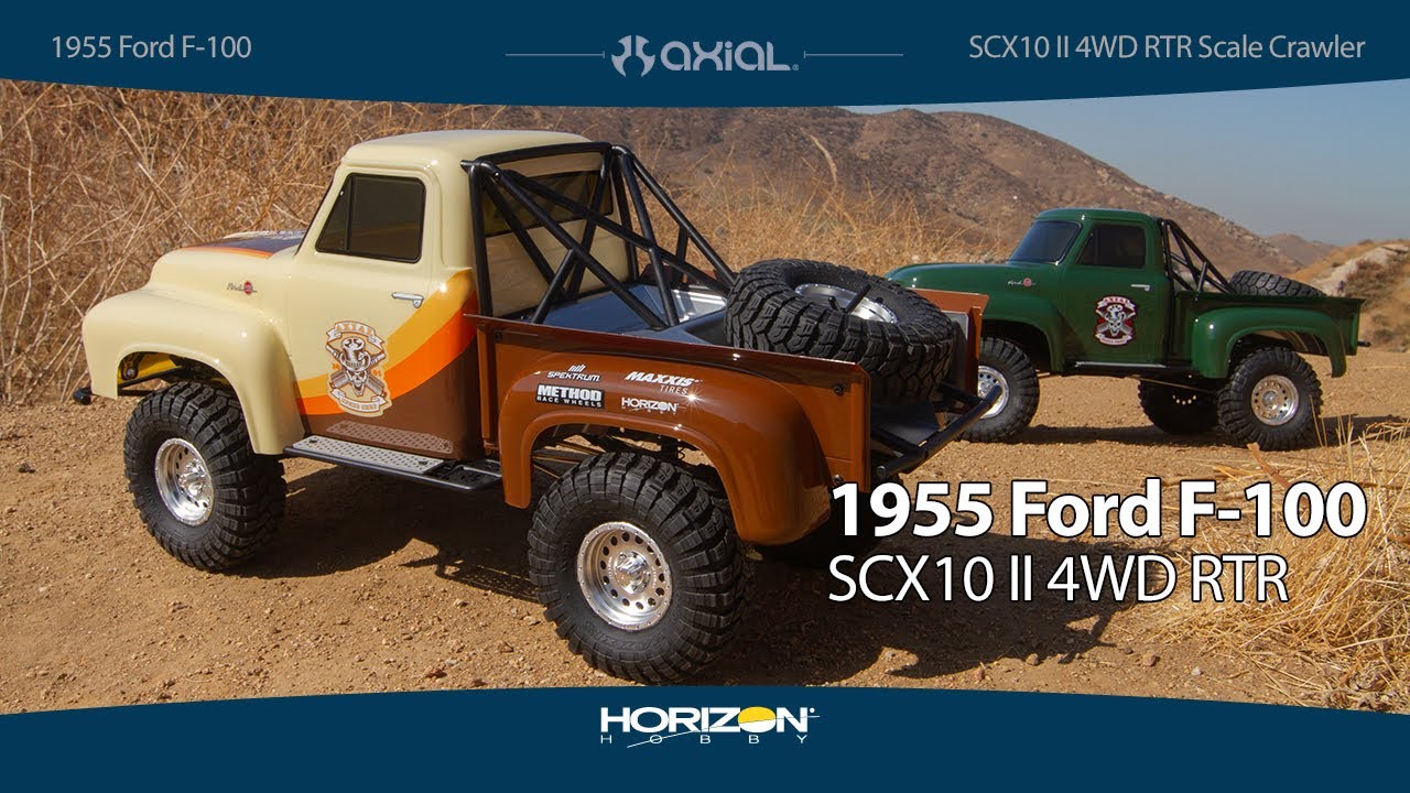 Axial SCX10™ II 1955 Ford F-100 4WD RTR Scale Rock Crawler
