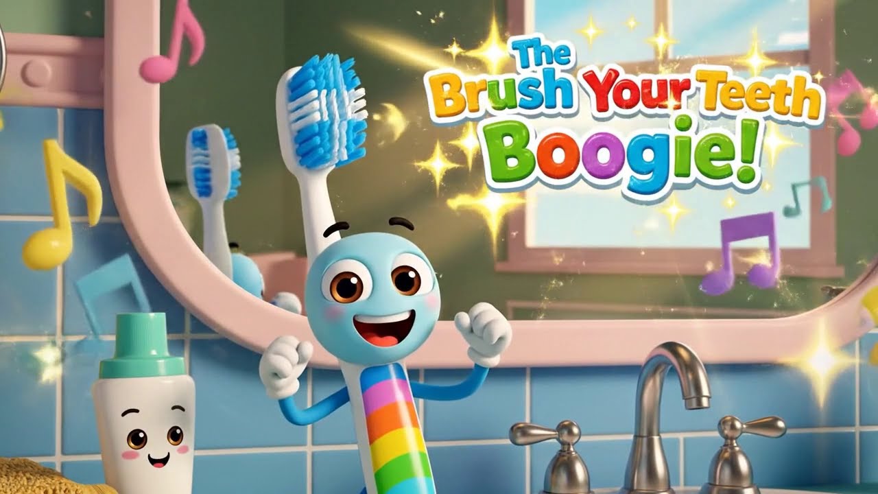 The Brush Your Teeth Boogie  | Fun Teeth Brushing Learning for Kids
