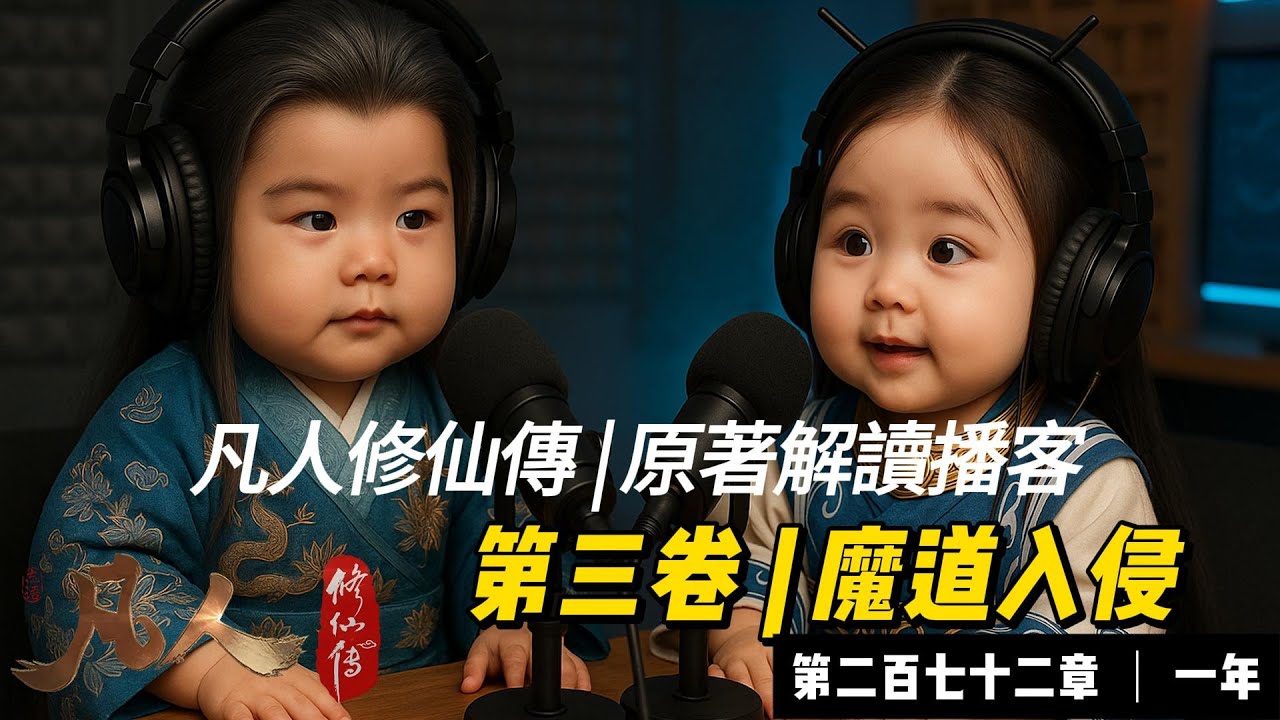 0272 - 凡人修仙傳 | 原著解讀播客 | 第三卷 | 魔道入侵 | 第二百七十二章 | 一年