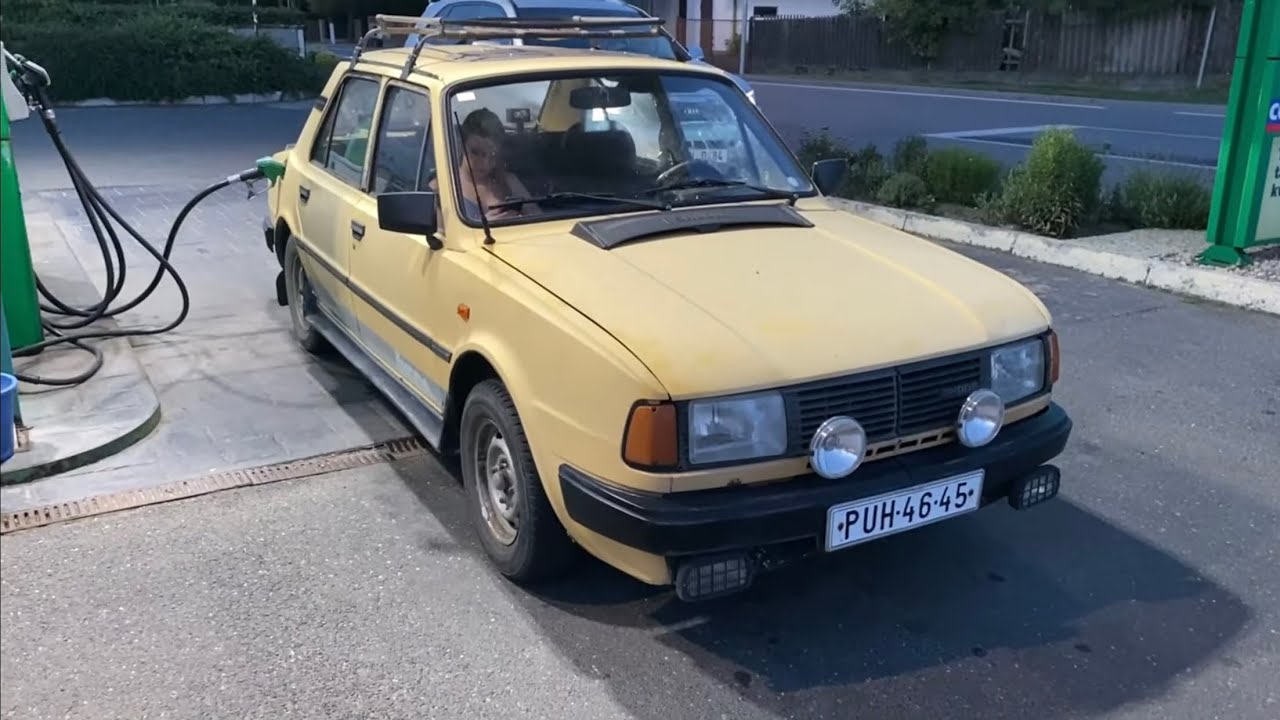 ŠKODA 120 NA TECHNICKÉ + PŘÍPRAVA NA VÝLET S MÁŇOU NA HORY