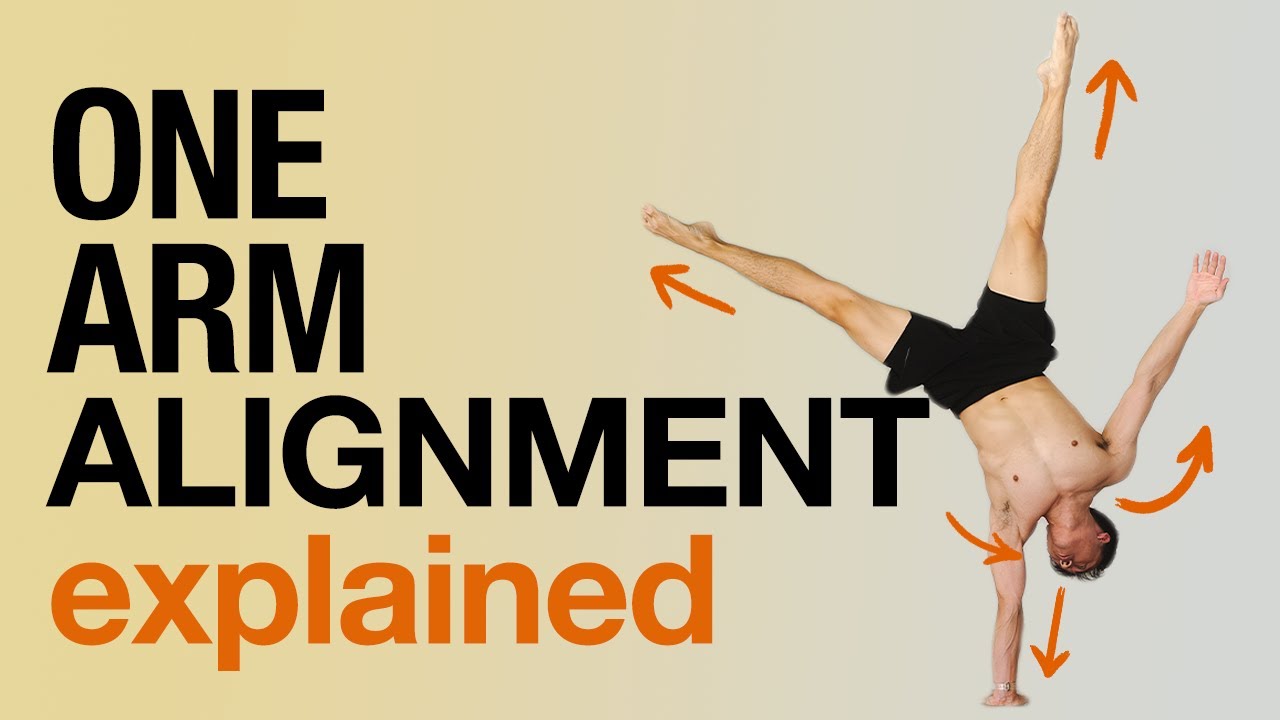 Master Your One Arm Handstand Alignment - MASTERCLASS #handbalance #onearmhandstand #alignment
