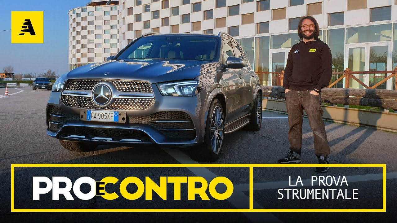 Mercedes GLE ibrido Plug-in DIESEL | PRO e CONTRO - PROVA STRUMENTALE