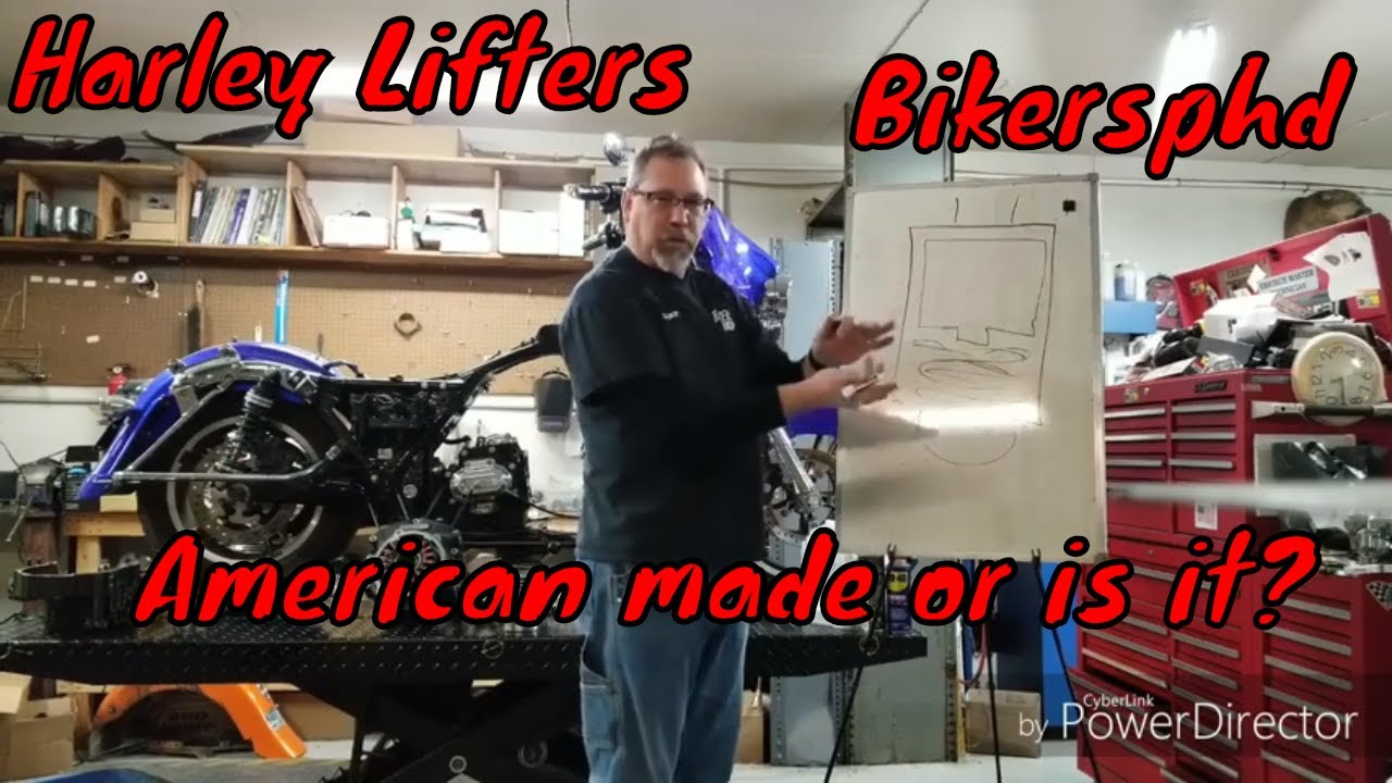 American made Harley Davidson lifters or are they ?