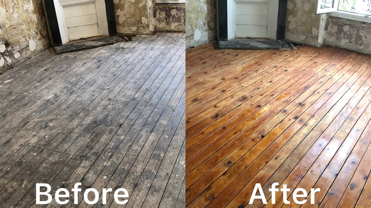 Rénovation de mon parquet ancien😱