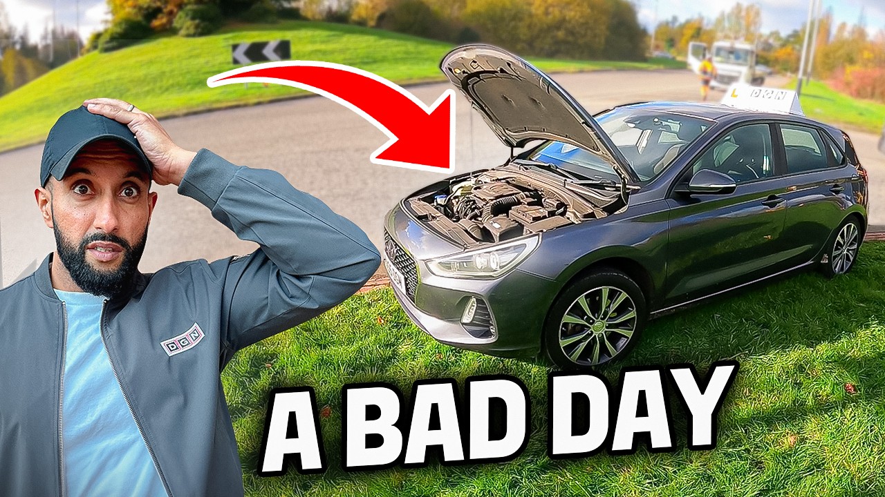 My Car Broke Down During a Driving Test (IN THE WORST PLACE)