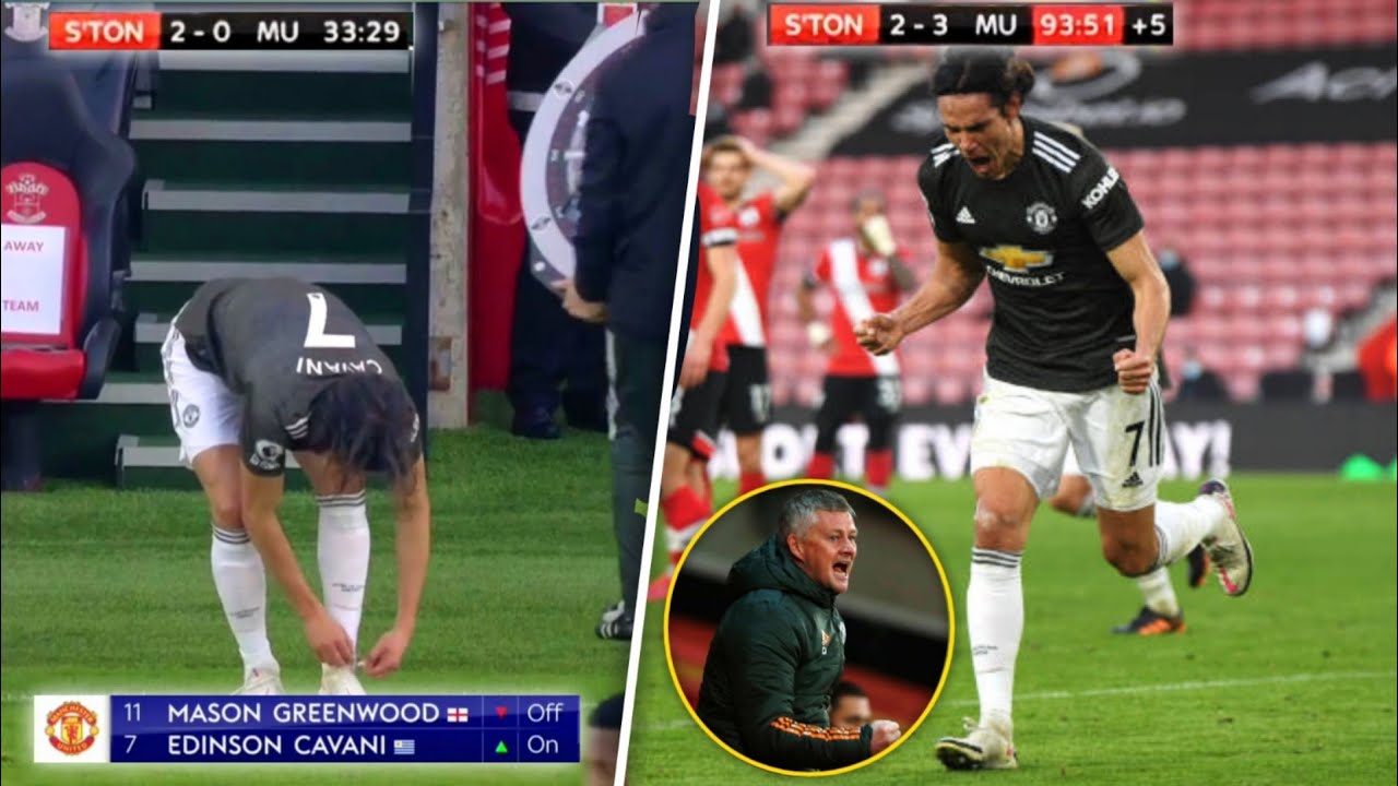 The Day Edinson Cavani Substituted & Saved Ole Solskjaer