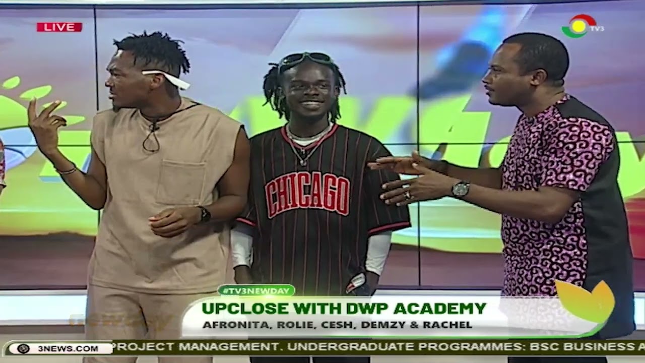 TV3Newday: Up-close with DWP Academy - Afronita, Rolie, Cesh, Demzy & Rachel