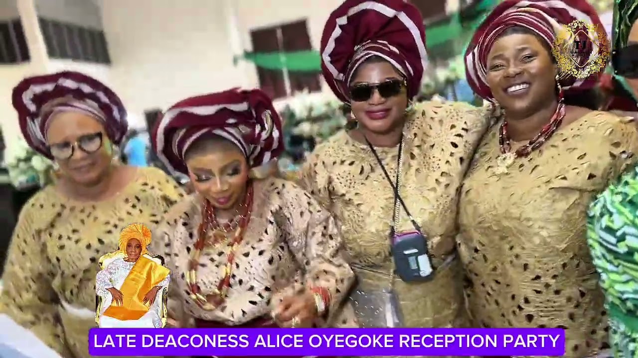 DAY 3(RECEPTION PARTY)FINAL BURIAL OF LATE DEACONESS ALICE  OYEGOKE AT MYDAS HOTEL,OWO...07/02/26