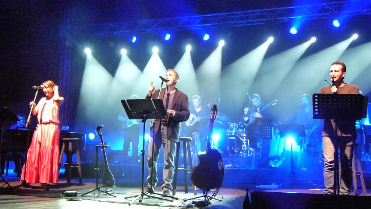 S'agapo - Giorgos Dalaras & Dimitris Basis & Melina Aslanidou - Bat Yam Israel 23/8/12
