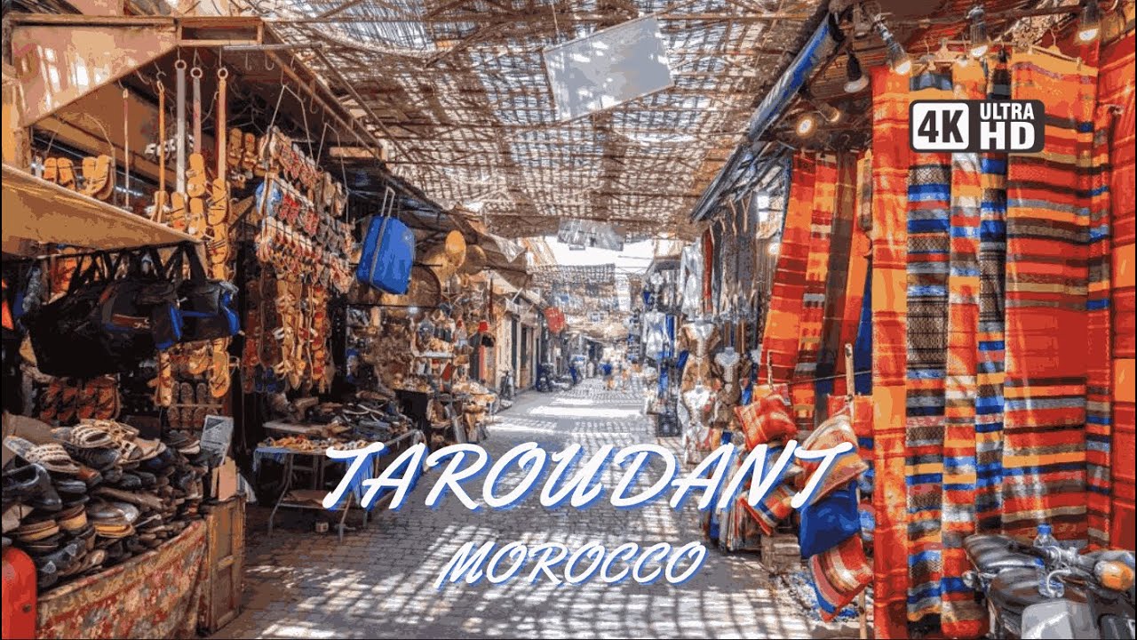WALKING TOUR IN TAROUDANT CITY  | 2025 | EXPLORE MOROCCO | VIDEO WALK ULTRA HD {4k } - TRAVEL 4K 🇲🇦