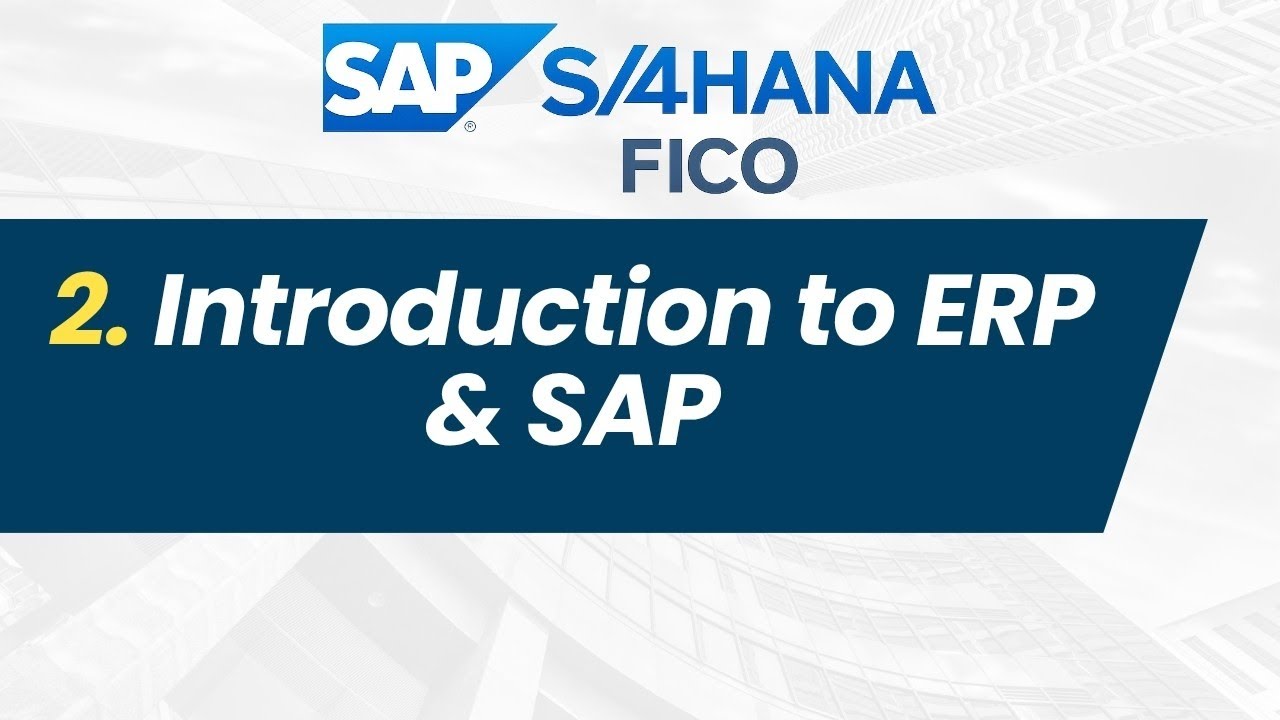 02. Введение в SAP S/4 HANA FICO #skillforum #sapficotutorial