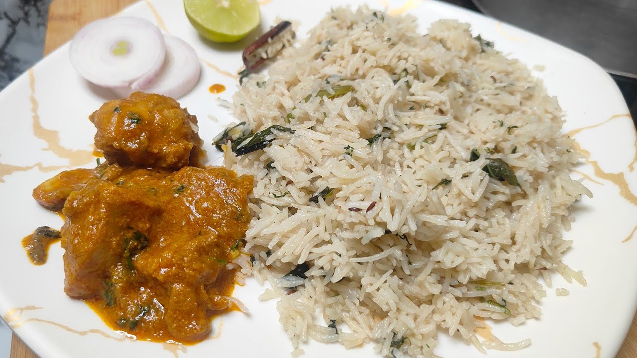 పాతకాలం నాటి చికెన్ కర్రీ తో భగారా అన్నం😋నా స్టైల్ లో How to make chicken curry with bhagara rice 