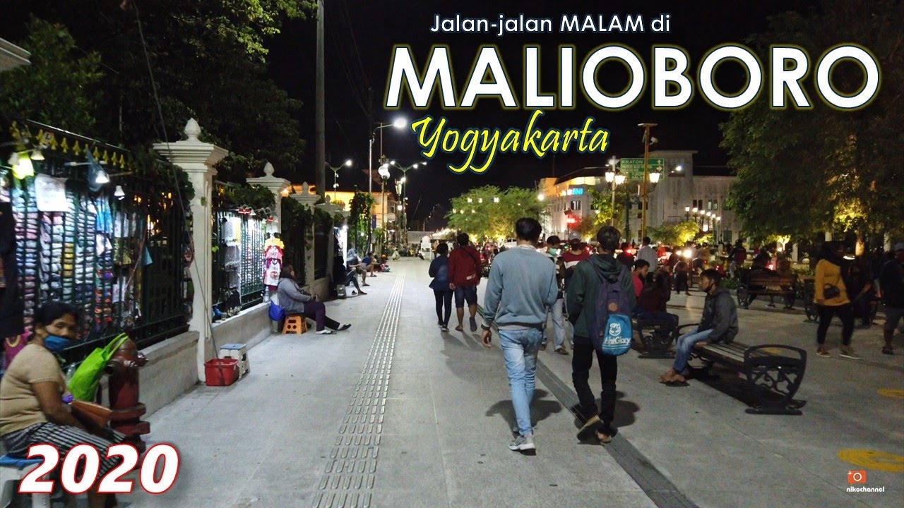 MALIOBORO 2020 - Suasana di Malam hari RAMAI sekali ya…