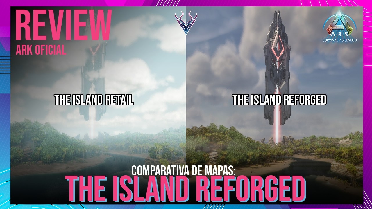 REVIEW A THE ISLAND REFORGED: COMPARATIVA DE ESTA VERSION REMASTERIZADSA DE LA ISLA ! #Vattghornn